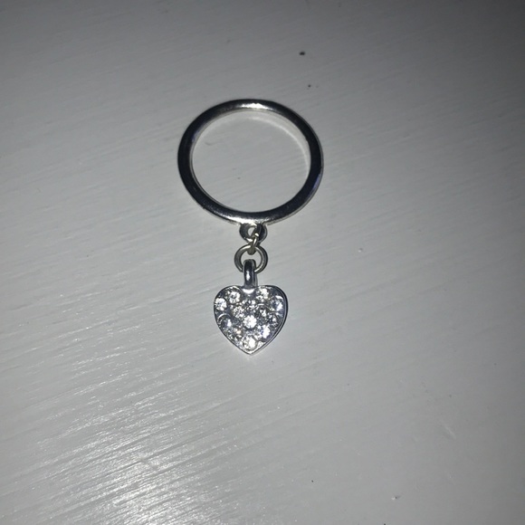 Heart charm ring - Picture 5 of 8